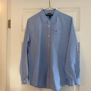Boys Blue Dress Shirt